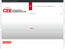 Tablet Screenshot of cek-bat.fr